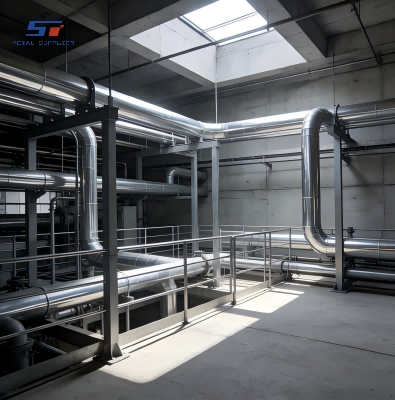 Применение коррозионностойкой оцинкованной стали на промышленных объектах