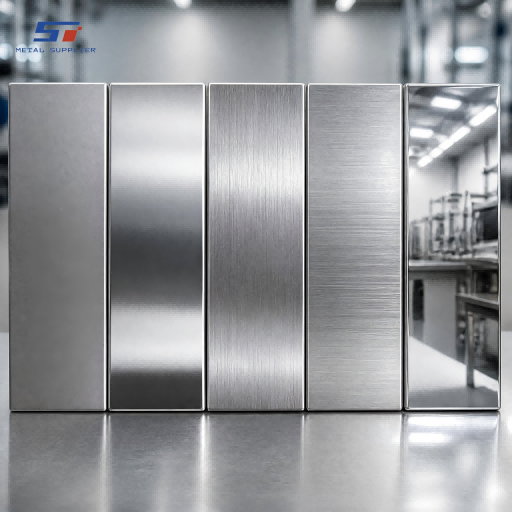 Stainless Steel Surface Finishes Compared: 2B, BA, No. 4, HL, and Mirror Finish